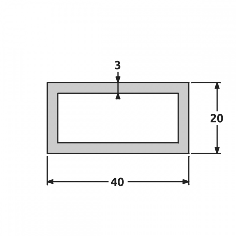 Tube Rectangulaire Aluminium 40 X 20 paisseur 3 Mm Alu Pour Tous tube-rectangulaire-aluminium-40-x-20-paisseur-3-mm-alu-pour-tous